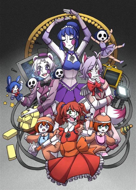 five nights at anime|Anime Animatronics .